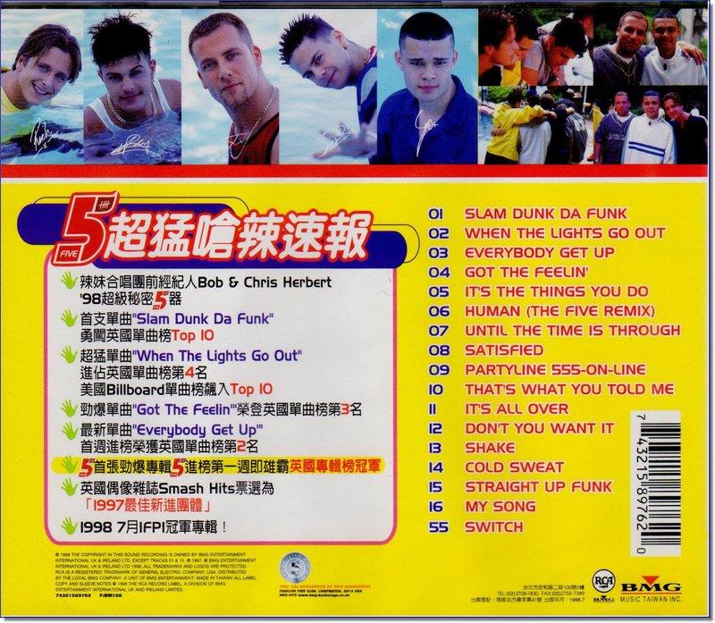 **Encore**(CD) Five 5 同名專輯 唯5是尊 //全新商品// S136 | 露天市集 | 全台最大的網路購物市集