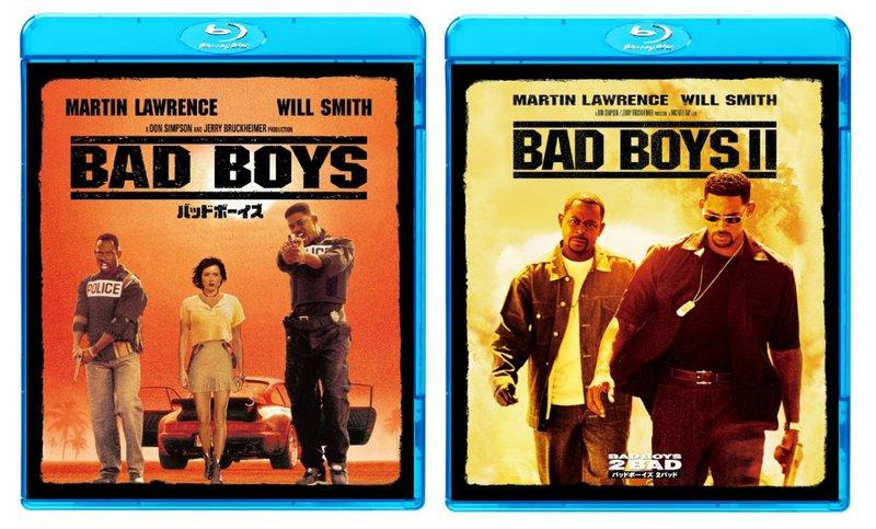 毛毛小舖--藍光BD 絕地戰警1+2集 Bad Boys 4K修復雙碟限定套裝版(中文字幕) 威爾史密斯