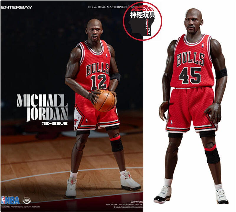 ENTERBAY RM-1053 マイケル ジョーダン Jordan NBA ENTERBAY 1/6 NBA マイケル ジョーダン 復刻版 RM-1053 - メルカリ