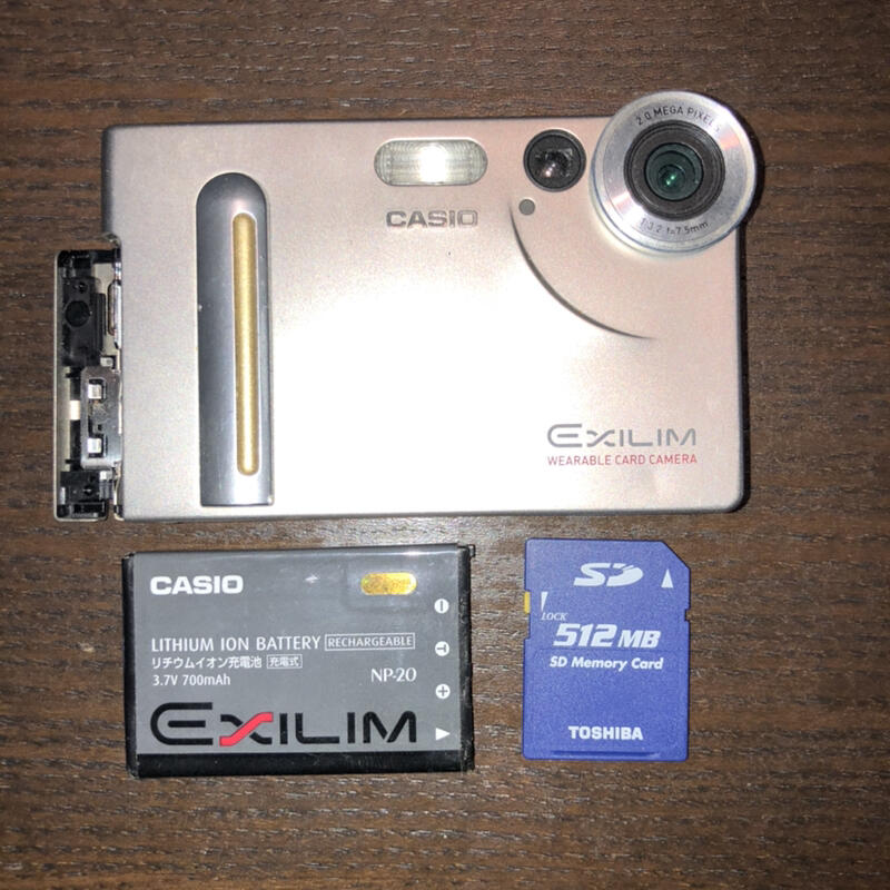 [中古良品] CASIO EXLIM CARD CAMERA 名片機