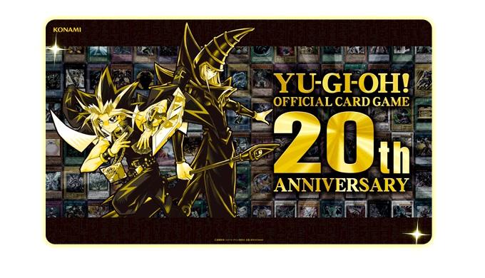 遊戲王20th SET 20週年紀念卡墊/桌墊+20週年外包裝盒子(全新未使用