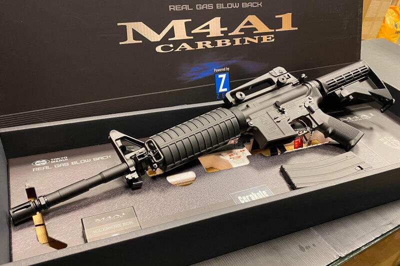 聖堂MARUI M4A1 Carbine MWS GBB 瓦斯長槍#限制進口前最後庫存| 露天市