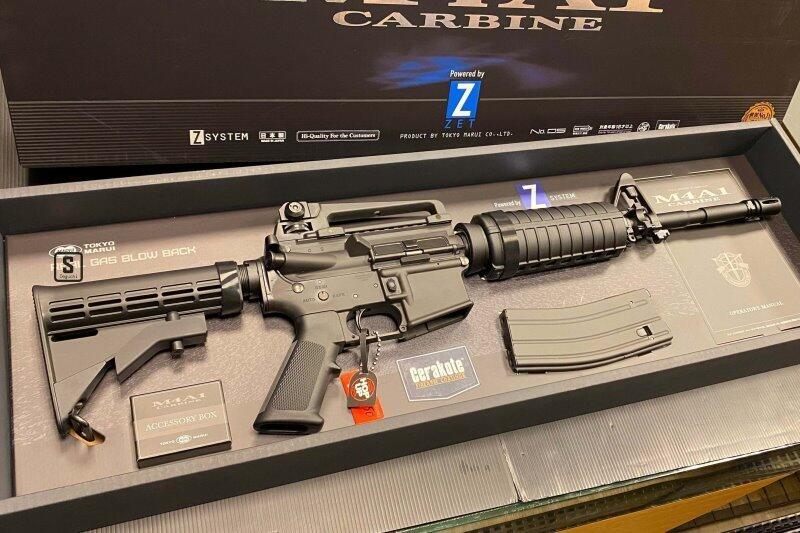 聖堂MARUI M4A1 Carbine MWS GBB 瓦斯長槍#限制進口前最後庫存| 露天市