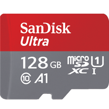 公司貨NS Switch【SanDisk Ultra microSD 記憶卡 128G A1】阿嚕咪3c電玩