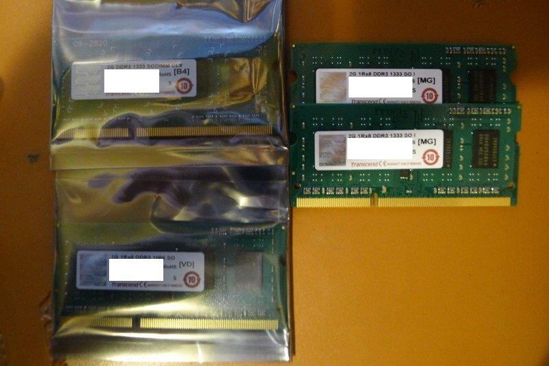 筆記型電腦專用記憶體_DDR3 RAM 1066 / 1600 1/2/4/8GB_可議價