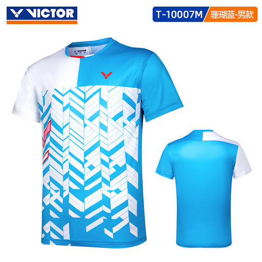 (羽球世家）勝利 Victor T-10007 M合作金庫羽球服 羽球 短袖T恤 羽球衣 排汗T-Shit 