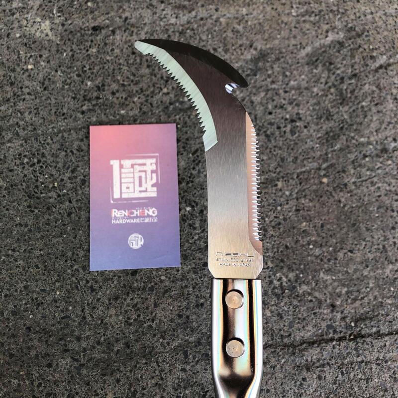 「仁誠五金」富田刃物 仁作 長柄鐮刀 No.215 日本製 電解研磨 SHAVE CUTTER 去心刀 鎌刀 割藤 割菜 | 露天市集 | 全 ...