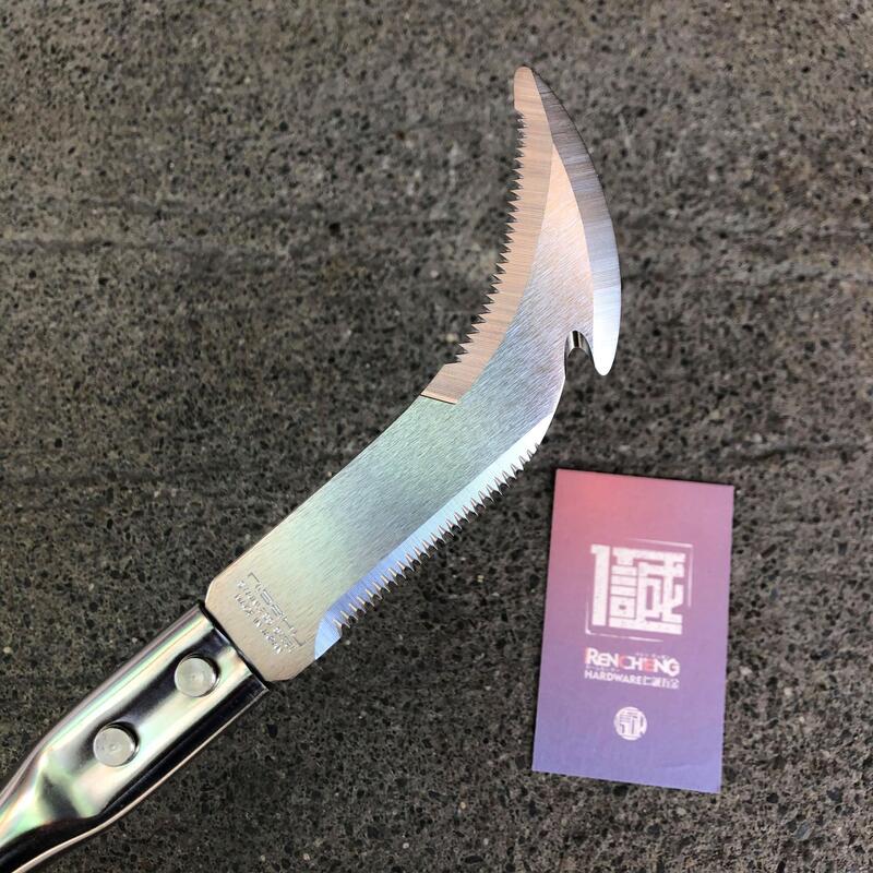 「仁誠五金」富田刃物 仁作 長柄鐮刀 No.215 日本製 電解研磨 SHAVE CUTTER 去心刀 鎌刀 割藤 割菜 | 露天市集 | 全 ...