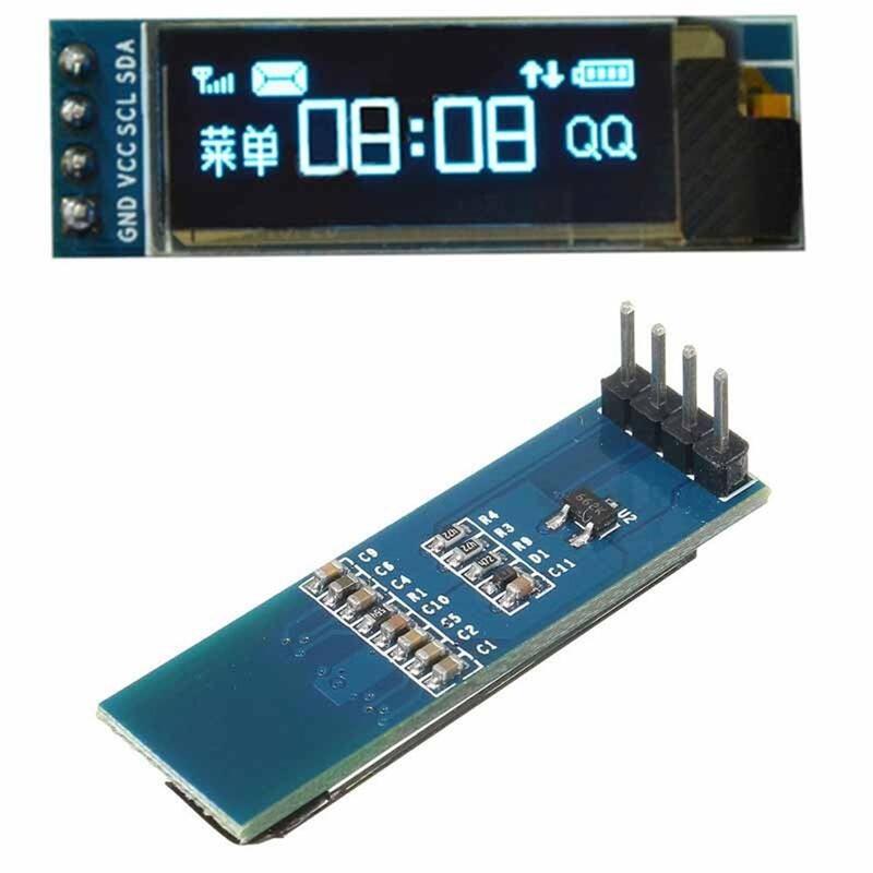 【鈺瀚網舖】0.91吋 OLED 128x32 低耗電 高解析 可顯示點陣圖 Arduino  超越LCD