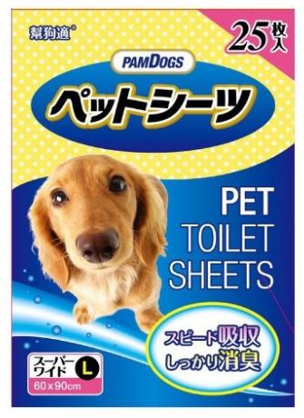 【阿肥寵物生活】#超取限一包 // 日本幫狗適 Pam Dogs 寵物尿布墊 強力吸收不回滲