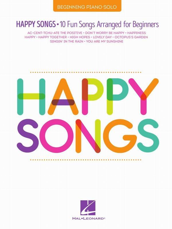 【愛樂城堡】鋼琴譜=HL346762快樂歌選鋼琴譜(初始級)HAPPY SONGS -10 Fun Songs Arra