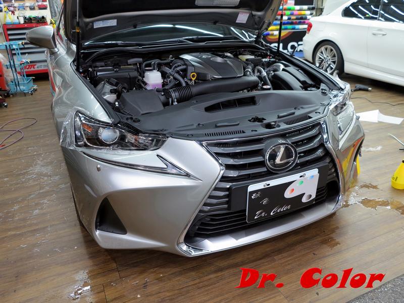 Dr. Color 玩色專業汽車包膜 Lexus IS300 車燈保護膜