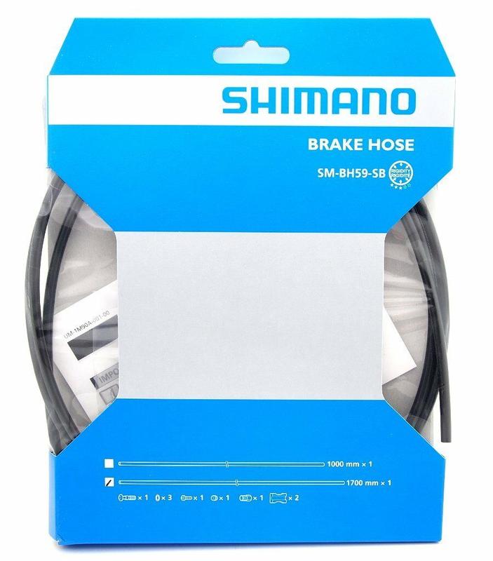艾祁單車- Shimano 原廠 SM-BH59 SB 碟剎油管組 1700mm 黑色