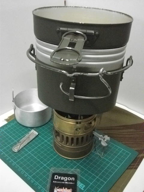 [瑞典] Trangia鍋--與油爐 SEVA 123的搭配