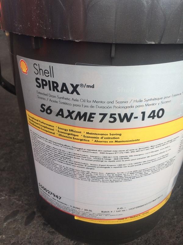 Shell Spirax HD 80W90 Gear Oil 120 Pound Keg —, 58 OFF