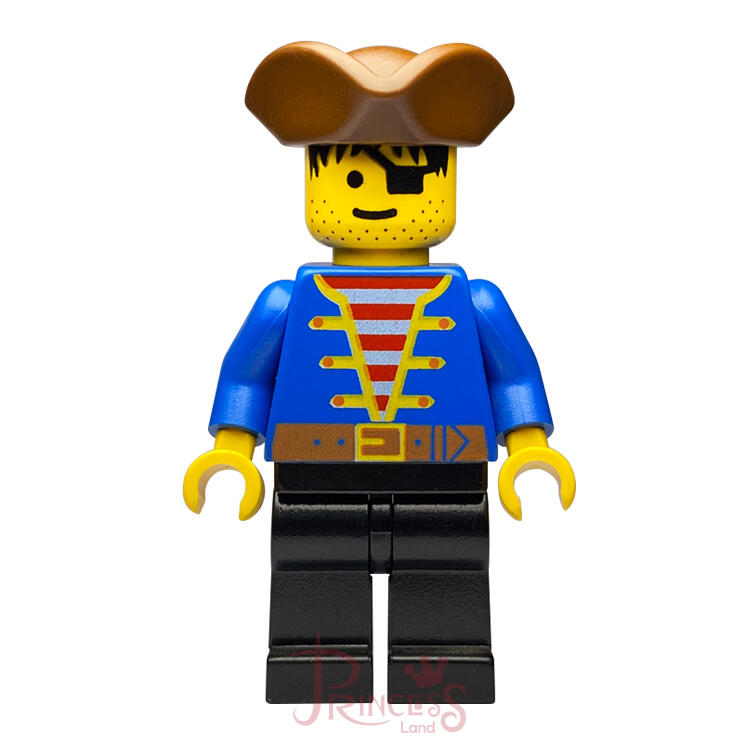 樂高王子 LEGO 1992年 6286 海盜系列 復古絕版 海盜 藍色/黑色 二手9成新 pi080 35-01