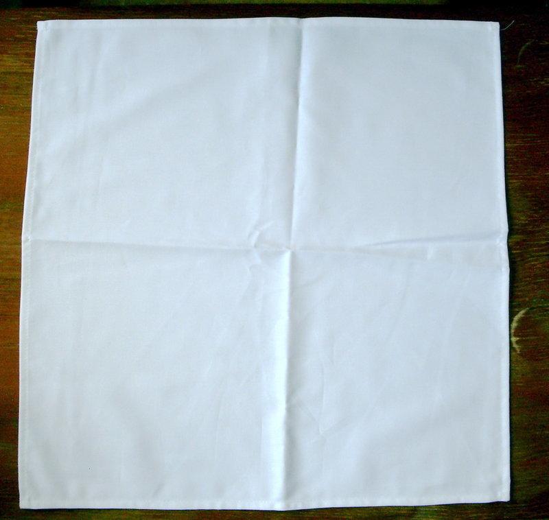 ╰╮嘉廚服╭╯純棉30*30cm)白色桌巾.口布.餐巾布,拭水晶杯布(白)~台製,高質感