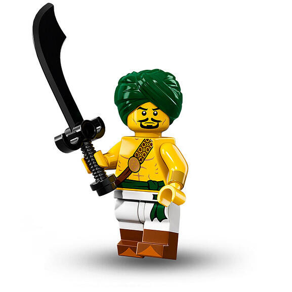 樂高Lego人偶抽抽樂 71013人偶 - #2 沙漠戰士 Dessert  Warrior 阿里巴巴大盜(已拆封)