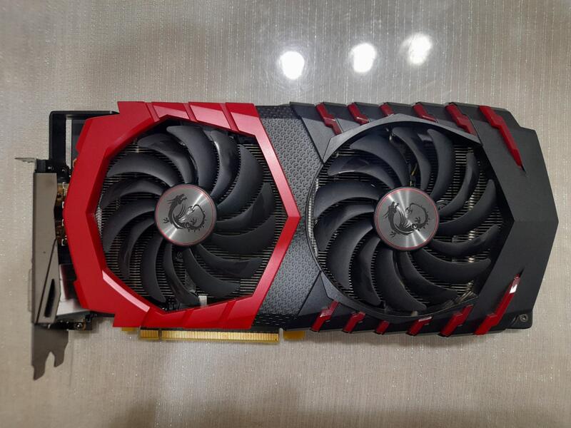 msi 微星GeForce GTX 1060 GAMING VR X 6G 顯示卡/外觀品項新| 露天市