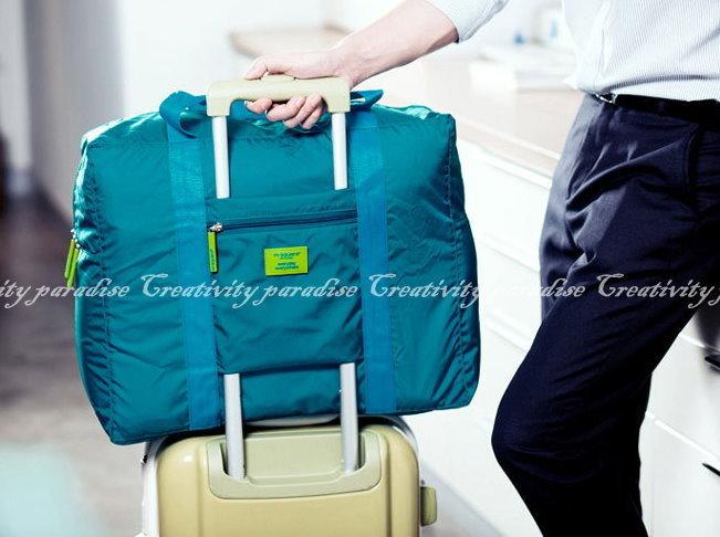 【超大手提袋】韓系大容量旅行袋 輕便旅行包 衣物整理袋 收納袋 購物袋 拉桿箱行李袋☆精品社