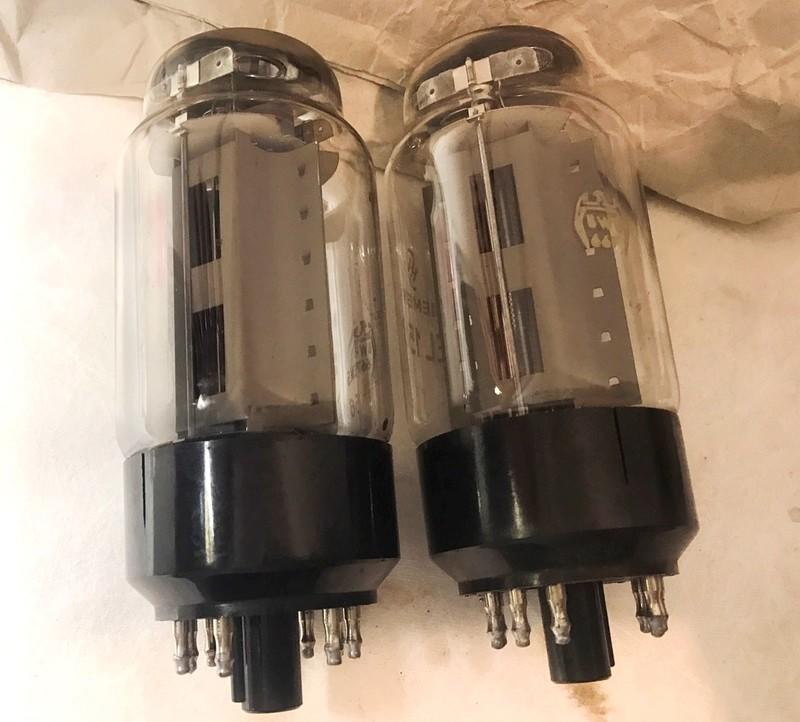 五極管之王!西門子SIEMENS EL156真空管單支價Telefunken製EL34