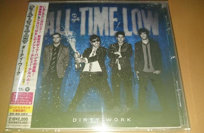 低迷樂團 All Time Low / 骯髒勾當 Dirty Work (日版)