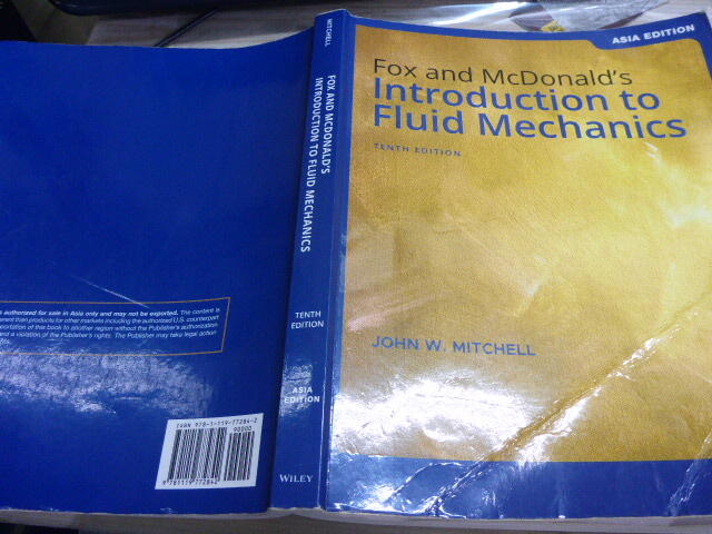 Introduction To Fluid Mechanics Fox Solution Manual