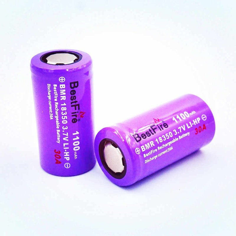 Bestfire 18350電池原廠神火 動力電池 1100mAh 3.7v鋰電池 (平頭 ) 動力鋰電池