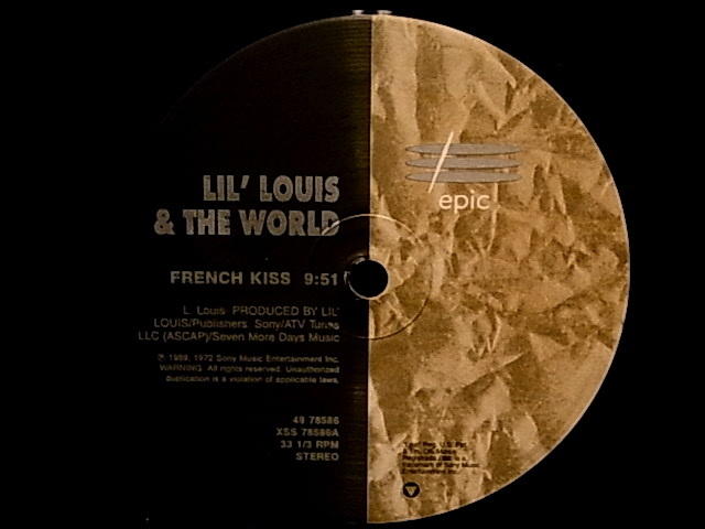Lil' Louis & The World ‎– French Kiss / Club Lonely 黑膠單曲唱片