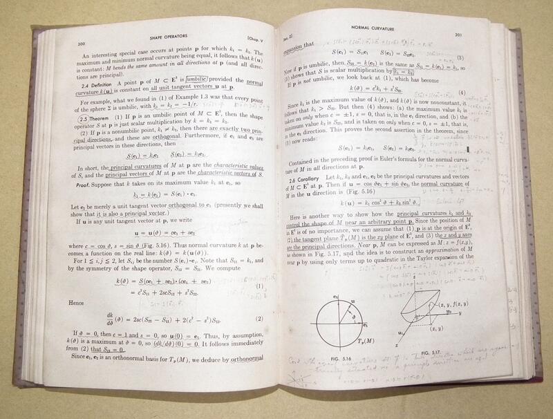 Elementary Differential Geometry第1版 微分幾何課本Barrett O'Neill z3 露天市集 全