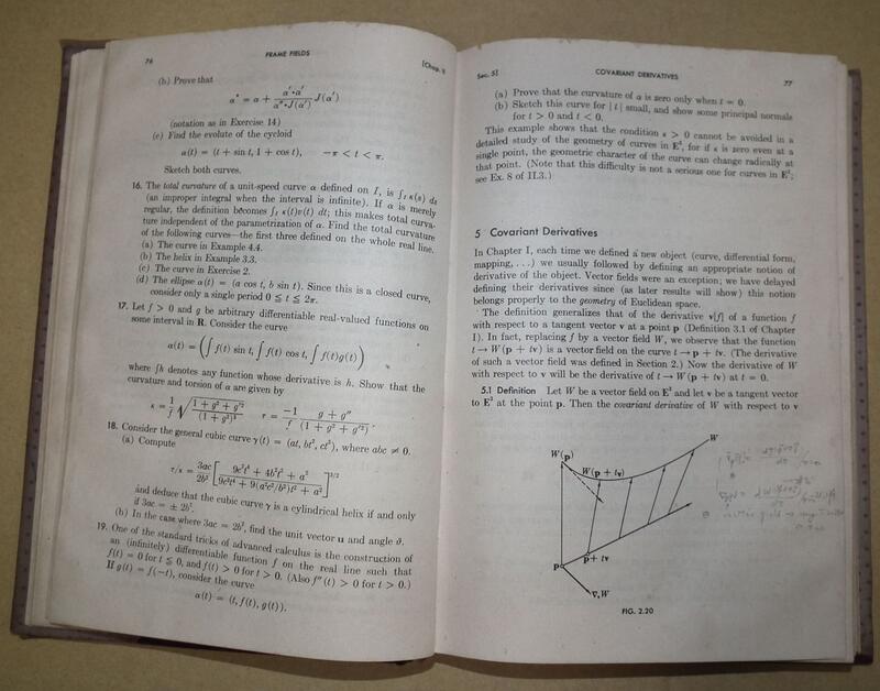 Elementary Differential Geometry第1版 微分幾何課本Barrett O'Neill z3 露天市集 全
