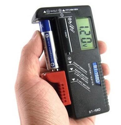 電池電量測試儀 數顯檢測顯示器 BT-168D 可測3號4號充電電池