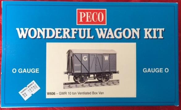 【台灣百萬城鐵道模型】英國PECO O型 VENTILATED BOX VAN車廂 W-606