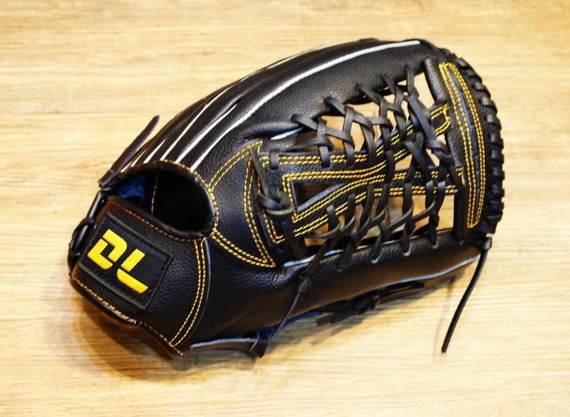 〈棒球世界〉DL最新款平價的牛皮棒壘球手套 外野手用 送手套袋 不景氣也要全民打棒球