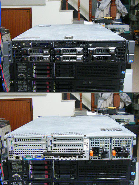 Dell PowerEdge R710 六核X5675 3.06G雙CPU /144G/ 5顆450G 15K 雙電源