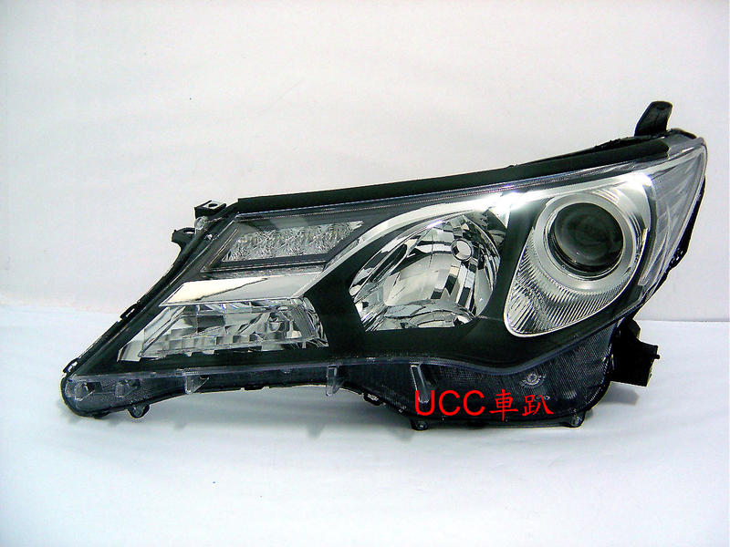 【UCC車趴】TOYOTA 豐田 RAV4 13 14 15 原廠型 日行燈版 晶鑽大燈 TYC製 一顆4800