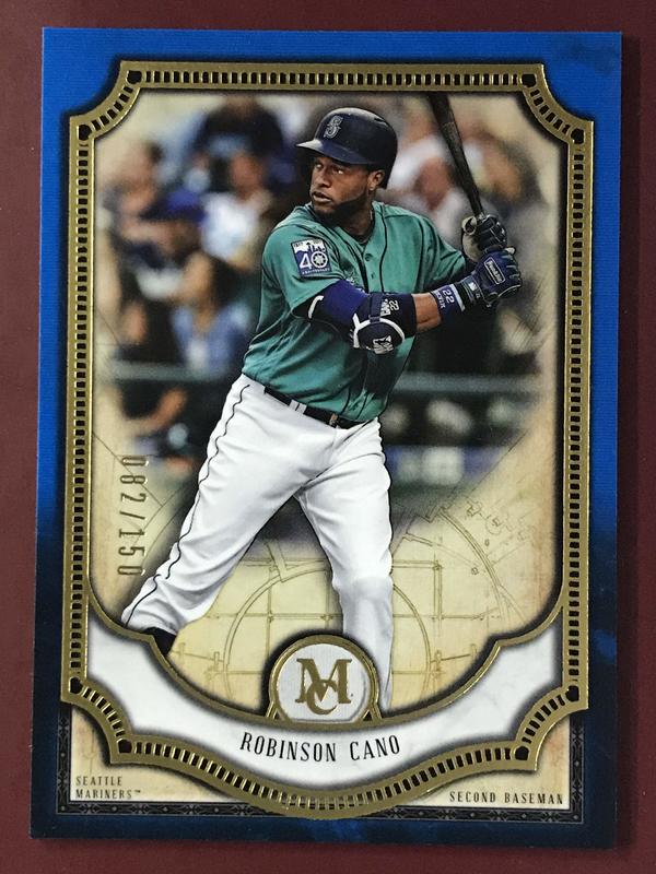2018 Topps Museum Collection #26 Robinson Cano 水手隊限量082/150