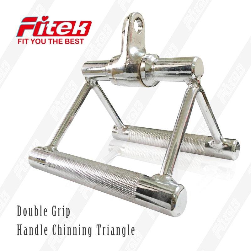 【Fitek 健身網】實心轉環三角拉桿☆活動V型拉桿☆適用於各式重量訓練機/高拉機☆㊣台灣製㊣