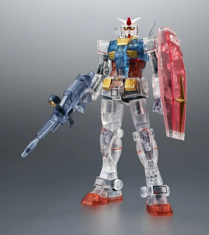 2022 台灣魂展會場限定】ROBOT魂RX-78-2鋼彈ver. A.N.I.M.E. ～透明