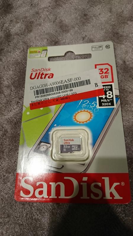 SanDisk 32G【48MB 灰色】 Ultra microSDHC UHS-I C10 32g 記憶卡