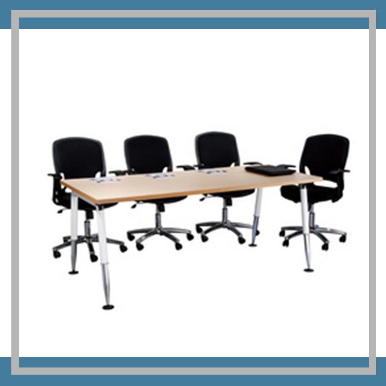 辦公家具  HO-3×6S 水波紋 會議桌 桌子 休息室 圓桌 洽談桌 