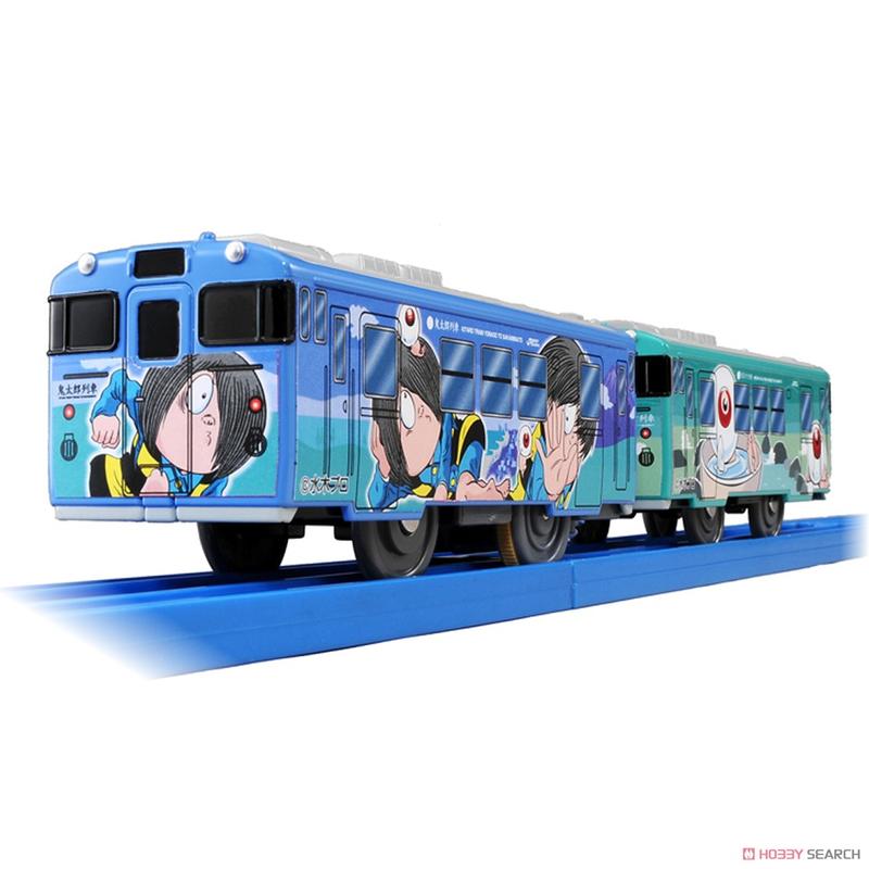 《GTS》純日貨 多美 PLARAIL鐵道王國系列SC-01SC-01鬼多郎＆眼球父親火車113492