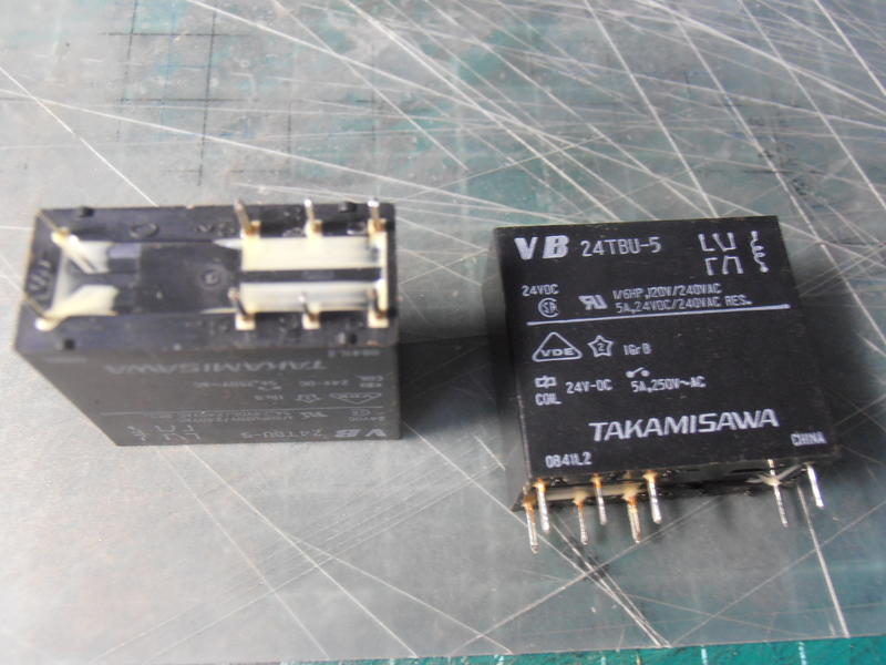 VB24TBU-5   繼電器 relay  24Vdc DIP8  TAKAMISAWA