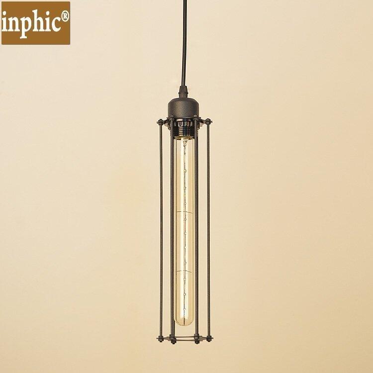 INPHIC-美式鐵藝長笛吊燈 現代簡約吊燈歐式復古loft風吊燈 工業吊燈