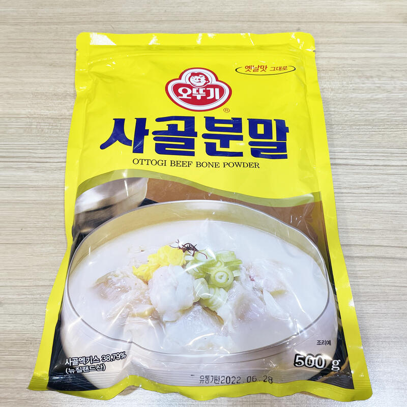 【首爾先生mrseoul2】韓國 OTTOGI 不倒翁 牛骨粉 牛骨調味粉 500G