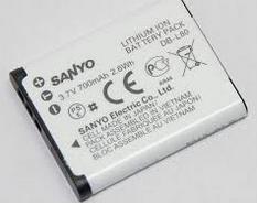 廉售 Sanyo DB-L80 原廠電池(Pentax DLi88), 蓄電良好
