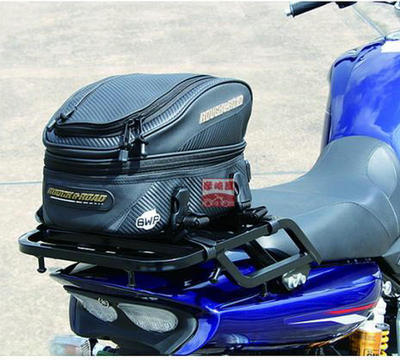 RR9019摩托車機車長短途專用油箱包後座包尾箱包頭盔包送雨罩