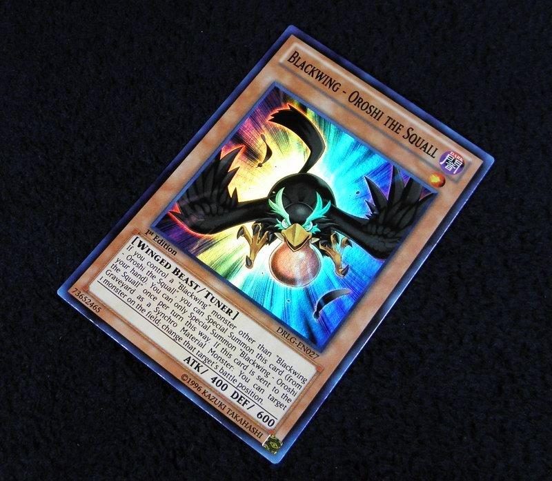 [台拍遊戲王].DRLG-EN027.美英1刷.亮面.BF黑羽 突風X1(NM近美品)=CPL1-JP027.