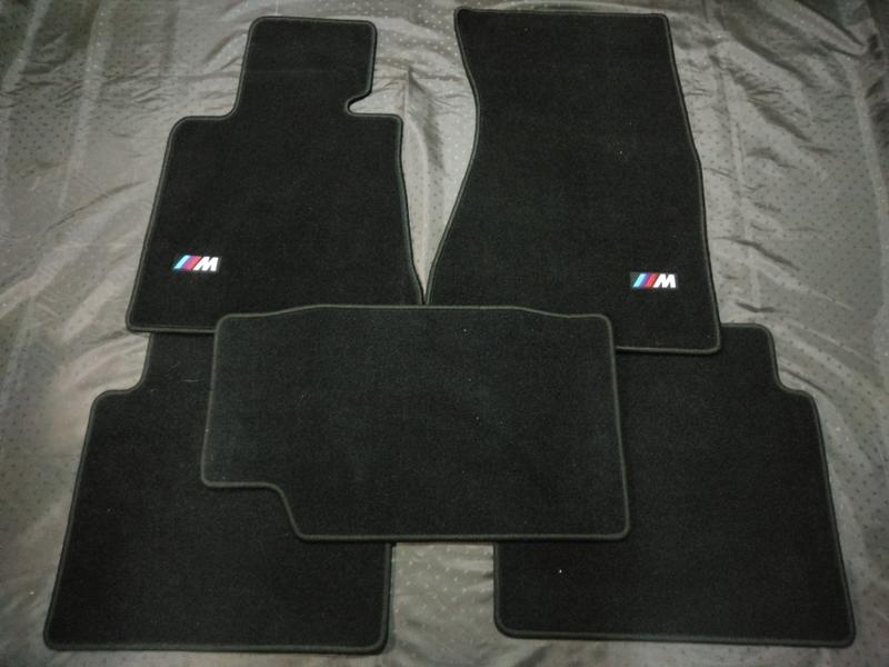 售BMW E66 M短毛地墊 五件式地毯，德製正品大七地墊