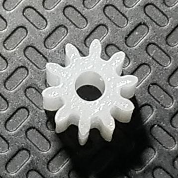 08224 10T 齒輪包 主軸齒 科展 科玩 實驗器材 塑膠齒輪 減速齒輪 單層齒 10T齒 0.5模數 10T 短